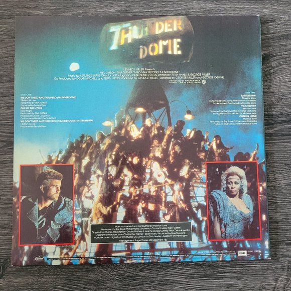 Mad Max Beyond Thunderdome Vinyl - Fair Condition - Picture 2 of 6